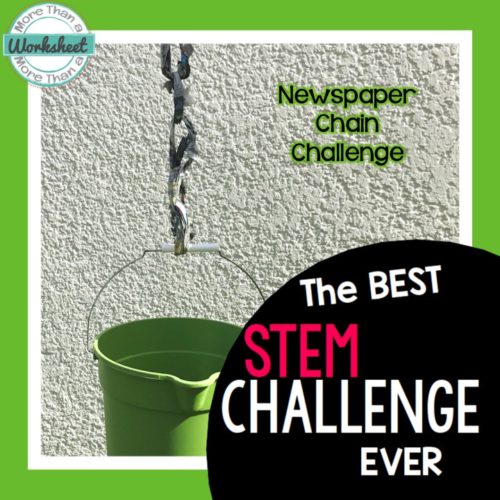 BEST STEM Challenge ever by More Than a Worksheet
