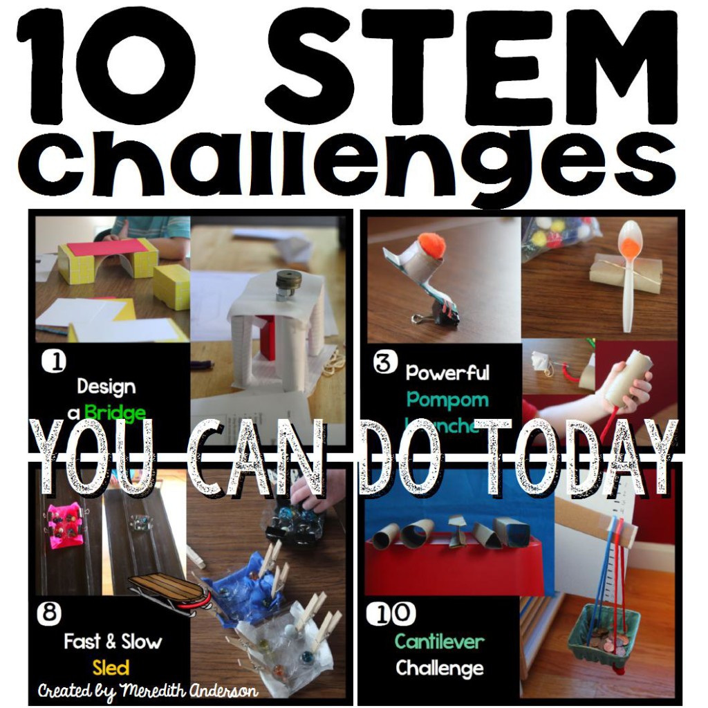 10 STEM challenges cover