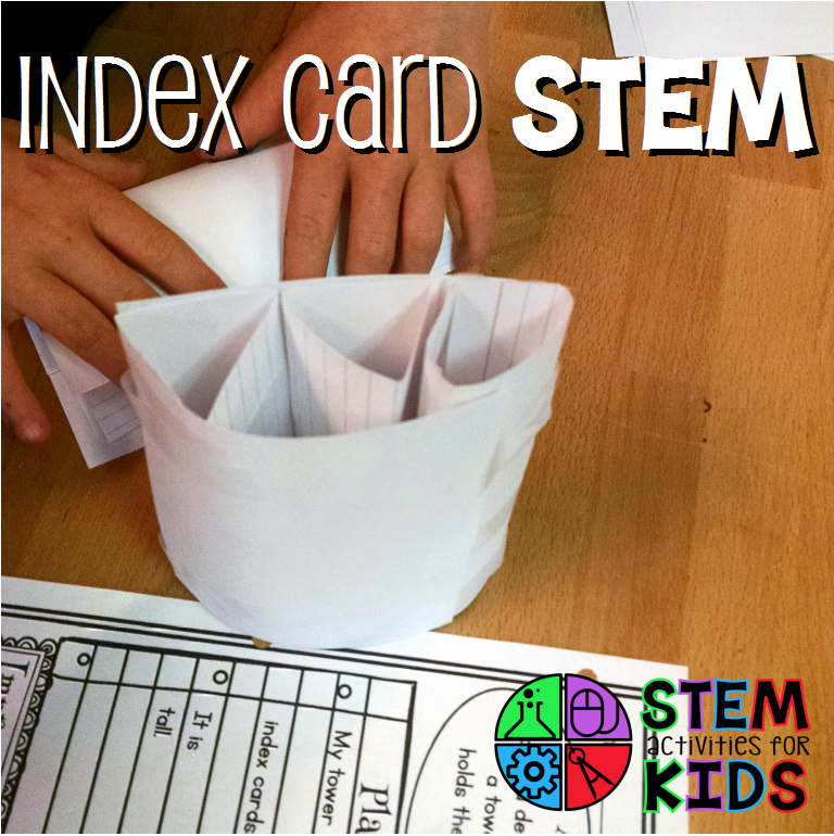 Index Card STEM Towers