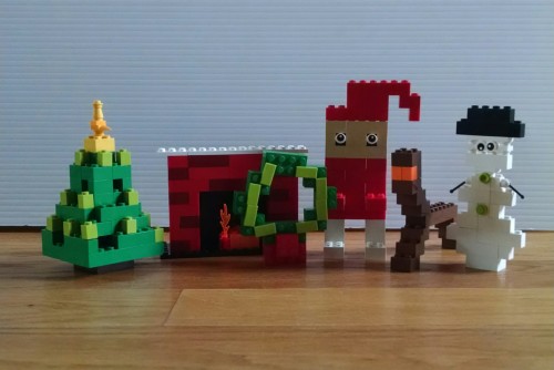 LEGO Christmas DIY