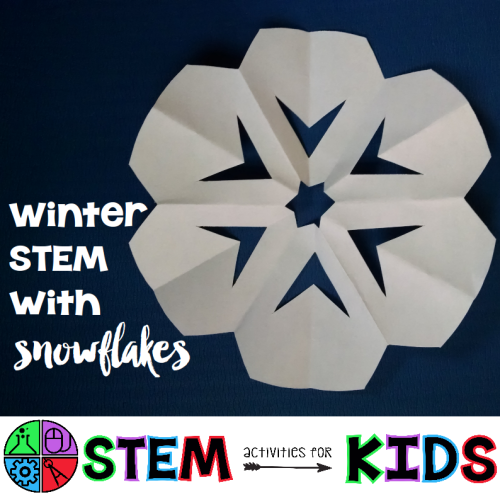 winter stem with snowflakes stem activities for kids