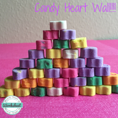 Candy Heart Wall