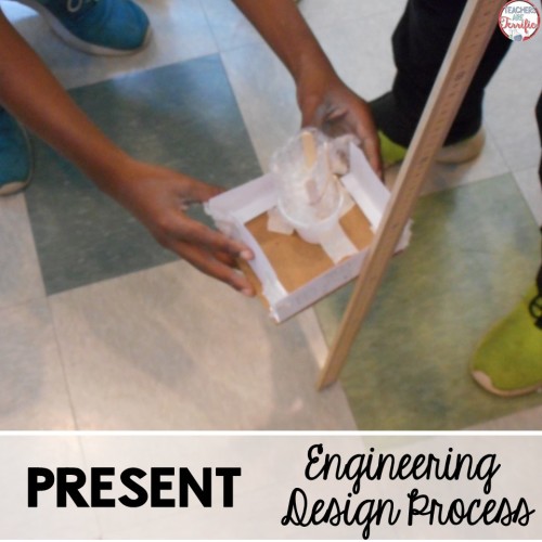 The Engineering Design Process last step is to share what you have created- even if it doesn't work!