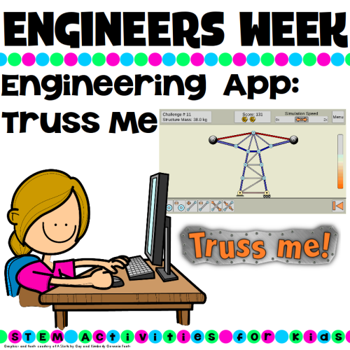 Engineering App for Kids Truss Me