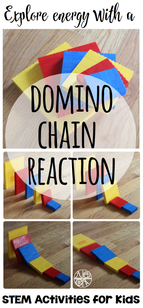 LEGO Domino Chain Reaction