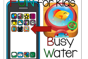 Problem Solving Fun for Kids- Busy Water App Review