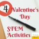 4 Valentine’s Day STEM Activities