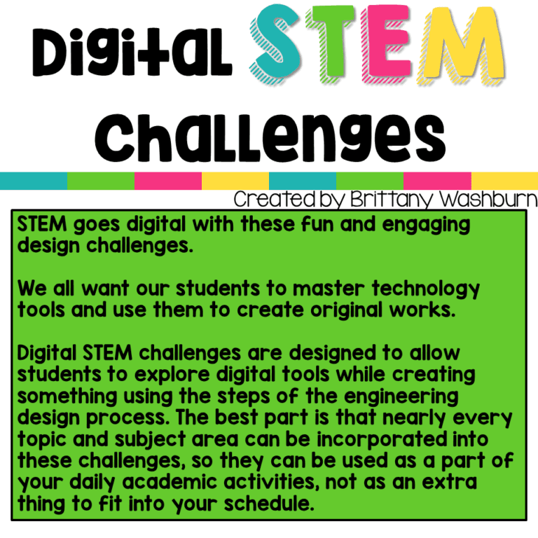 Digital STEM challenges with Apps (2) - STEM Activities for Kids