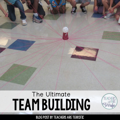 This is a team building game to use with your students at the beginning of the year or any time they need a boost!