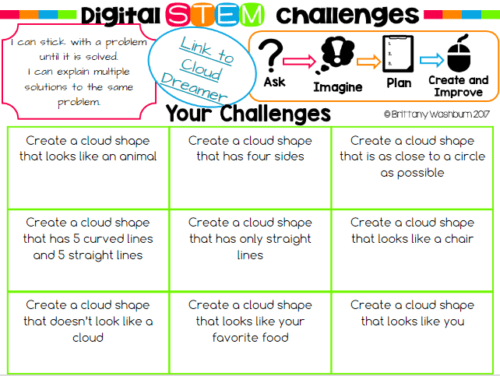 Digital STEM Challenges for Websites and Apps - STEM Activities for Kids