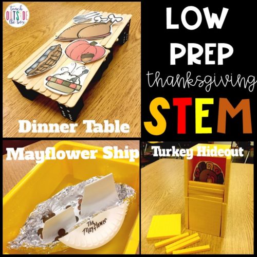 THANKSGIVING FUN - PMASTERSON - S.T.E.M. ENRICHMENT