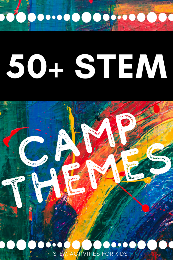 50+ STEM Camp theme ideas for summer camp and school vacation camp