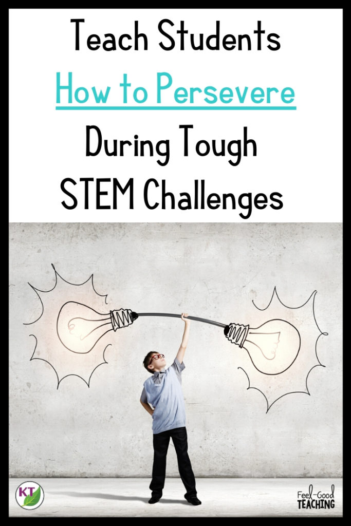Teaching students to persevere and not give up when STEM Challenges get tough is TOUGH! Check this blog post for 3 simple steps to making the most of these teachable moments. 