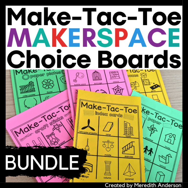 Makerspace Activities for Elementary - STEM Activities for Kids