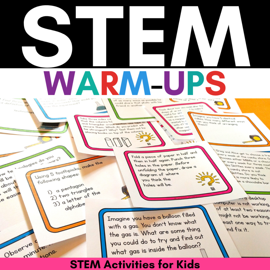 critical thinking warm up activity