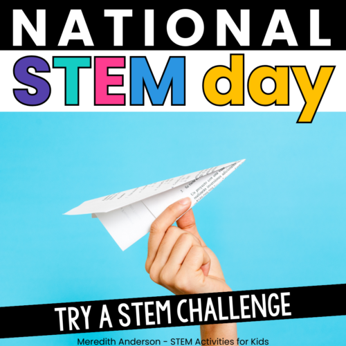 Try a simple STEM challenge to celebrate National STEM Day.
