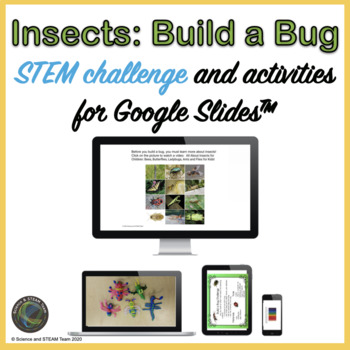 STEM at Home - projects by Sarah @Science and STEM Team- Build a Bug
