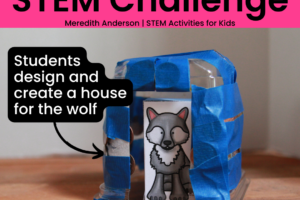 The Three Little Pigs STEM Activity - Build a House for the Wolf
