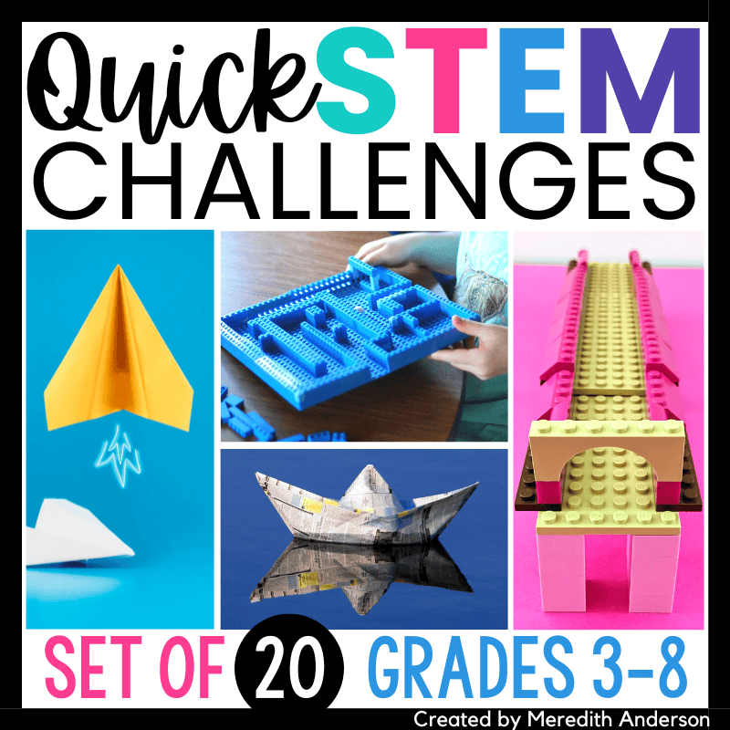 20 STEM challenges with career tie-ins and Talk Like an Engineer Vocabulary